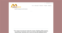 Desktop Screenshot of magnumlights.com